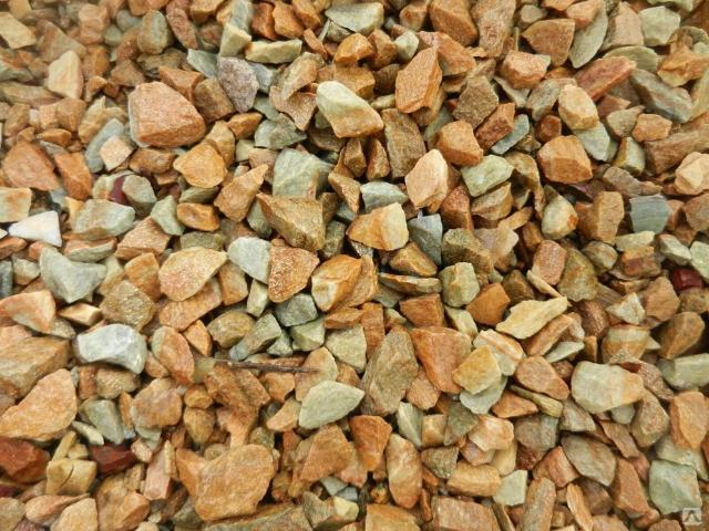 Каменная крошка златолит (20-40 мм.)  купить в Москве от производителя, без посредников